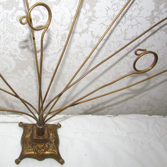 PHOTO DISPLAY, CARD & PICTURE HOLDER, VICTORIAN STYLE DECOR, VERY FLEXIBLE - Picture 3 of 3